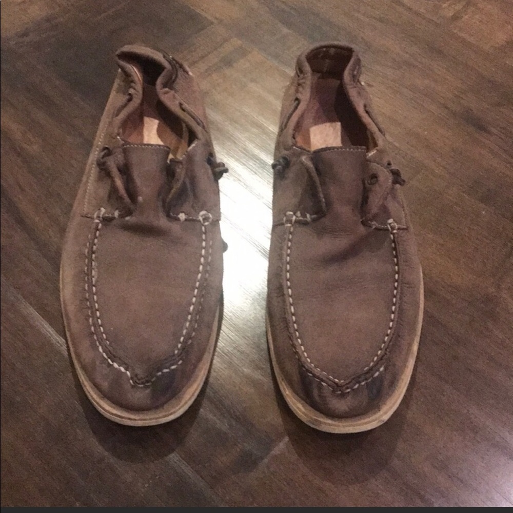 John Varvatos boat shoes size 13